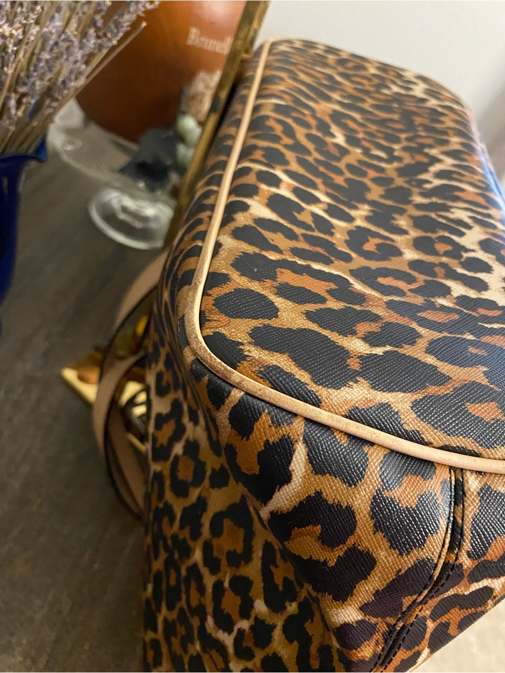 Coach Metro Ocelot leopard print coated canvas tote - Picture 8 of 16